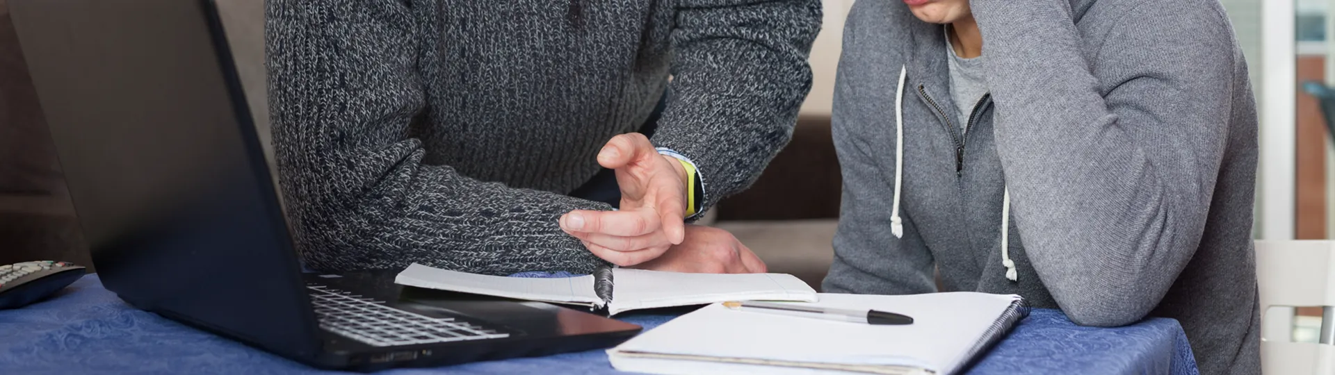 person providing support